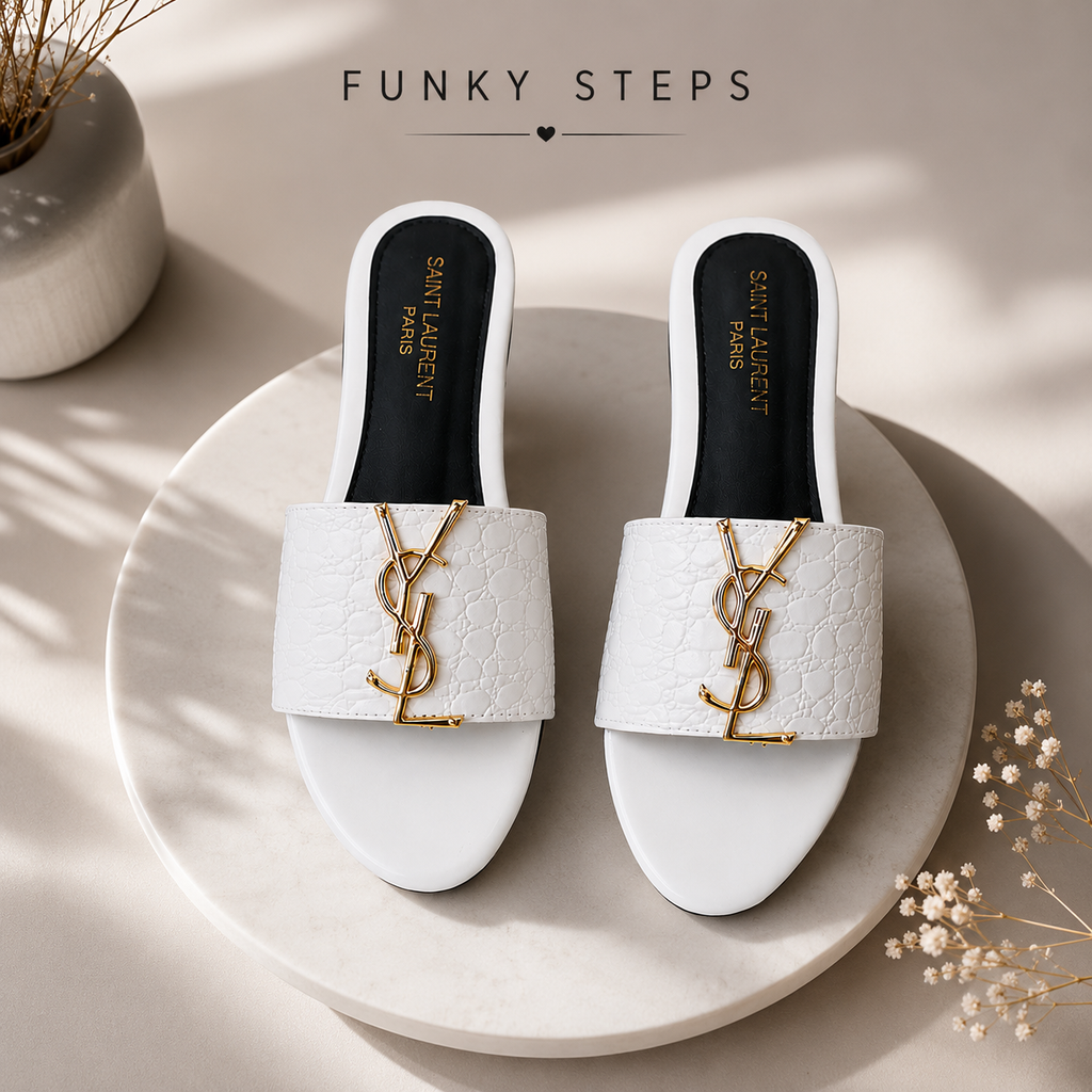 Ysl Crocodile Flat