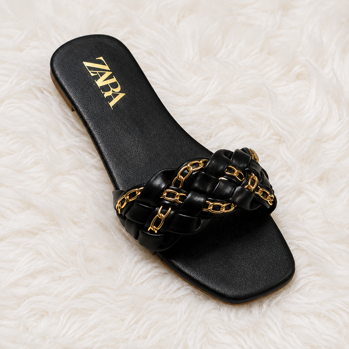 Zara Chain Slippers