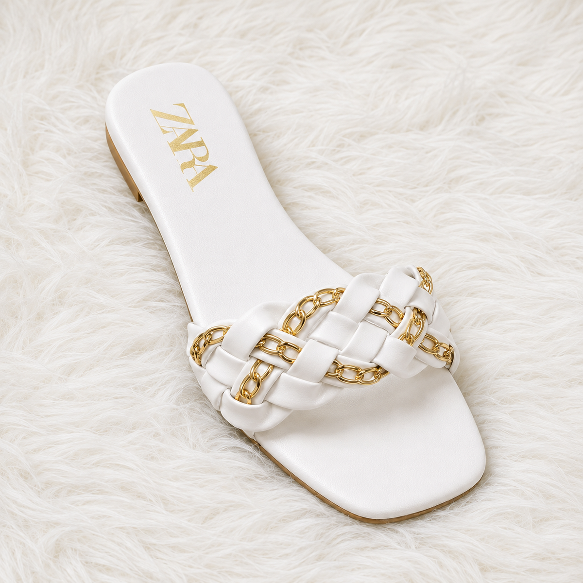 Zara Chain Slippers