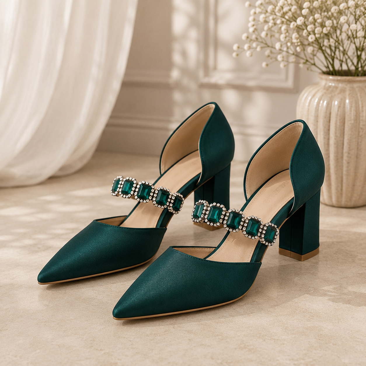 AMaya gemstone heel