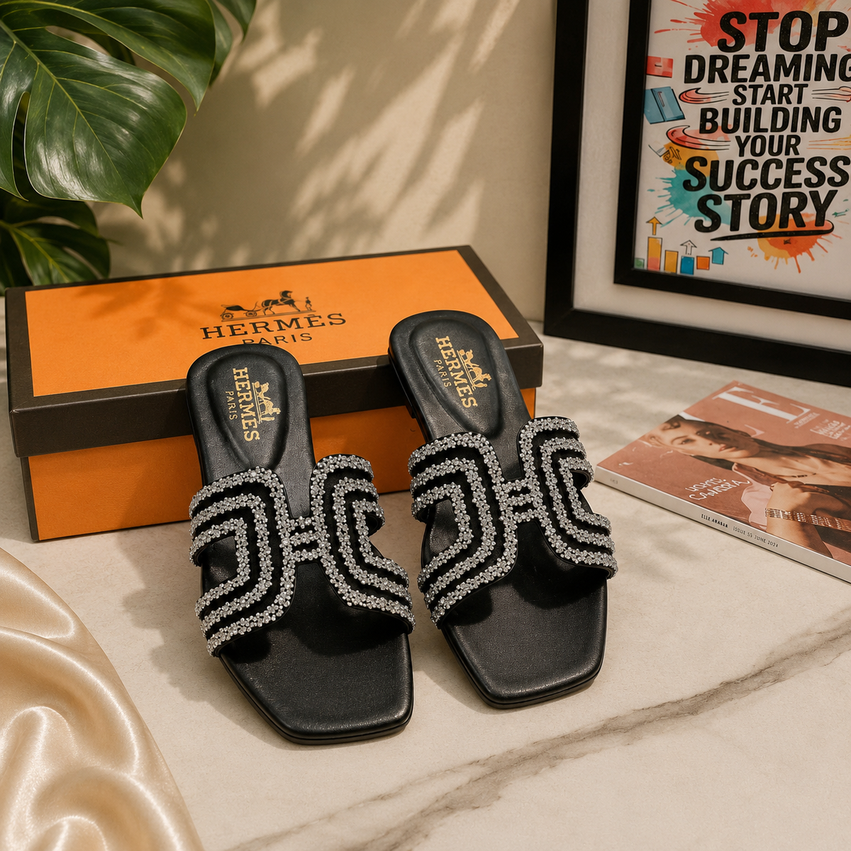 Hermes Oran Sandals