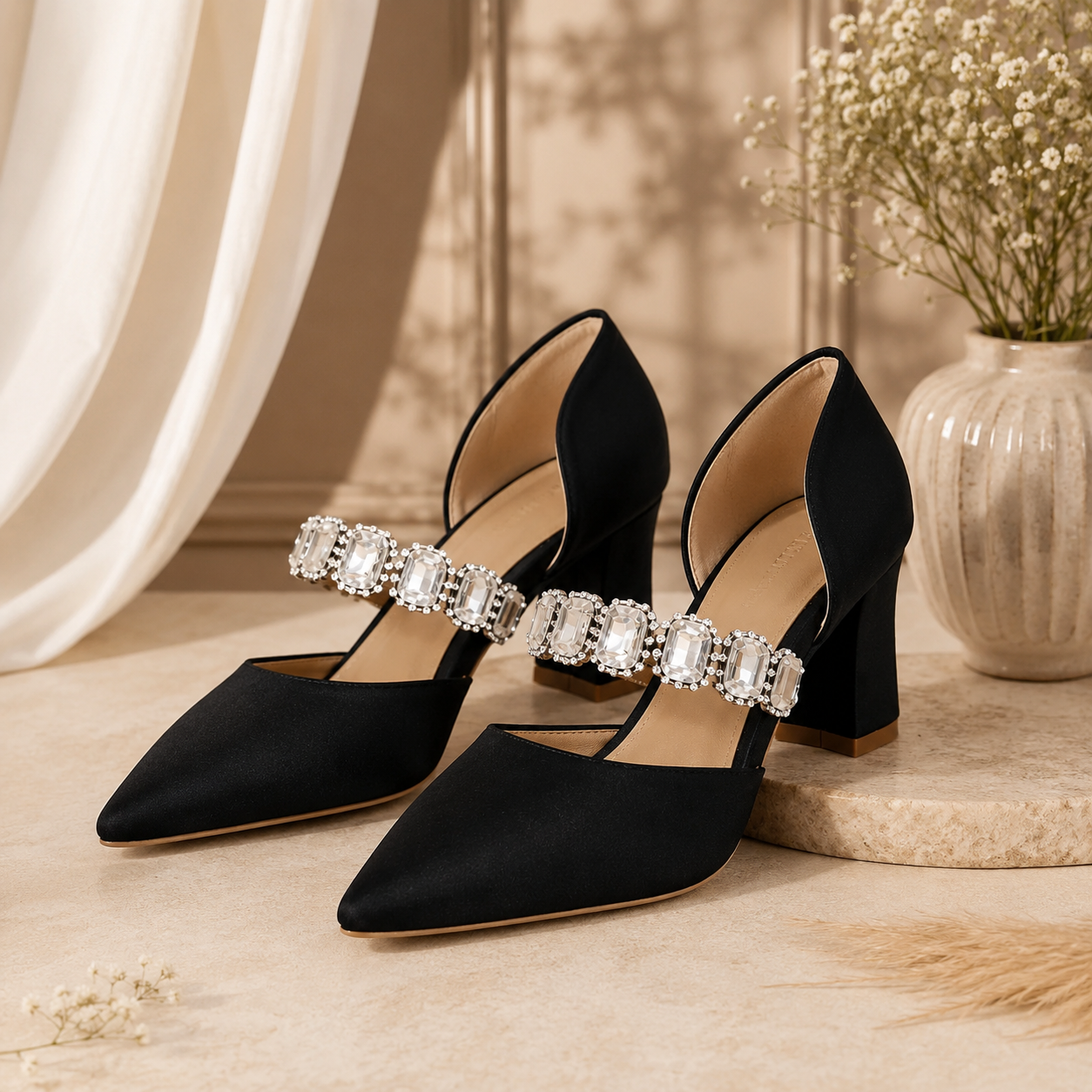 AMaya gemstone heel