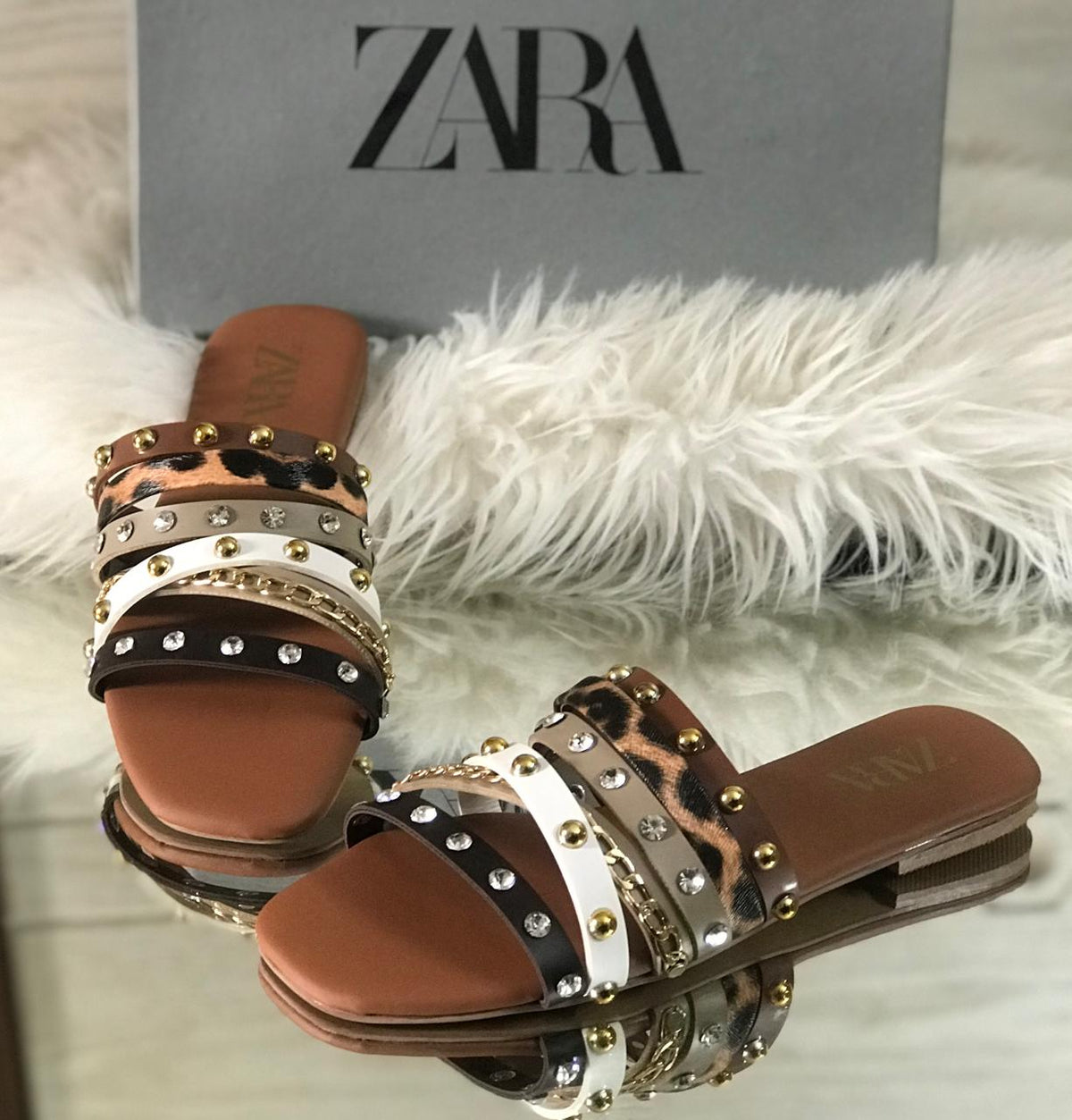 Jimmy Choo Studs Flats