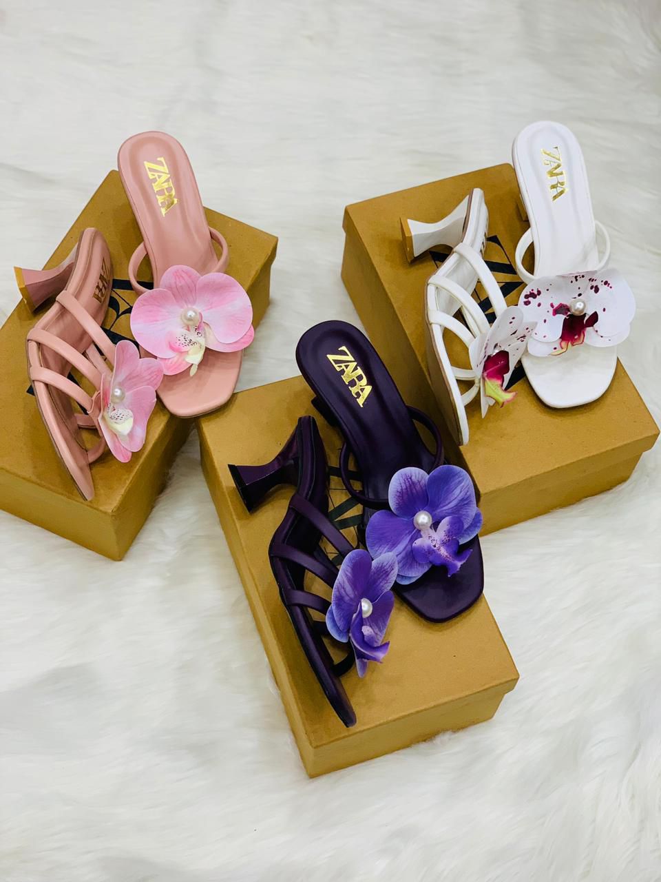 Flowers Heel